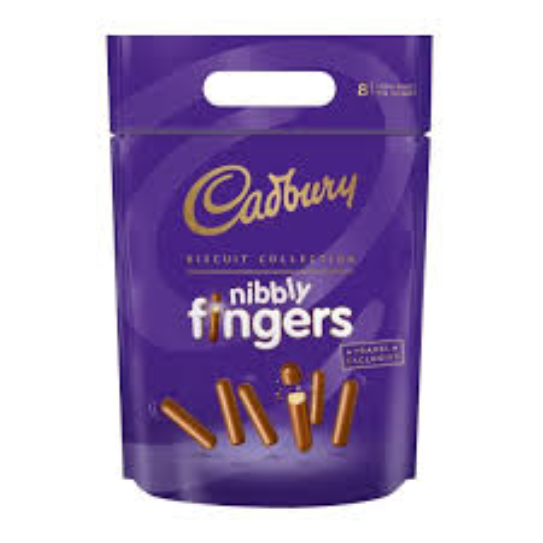 CADBURY NIBBLY FINGERS 320G